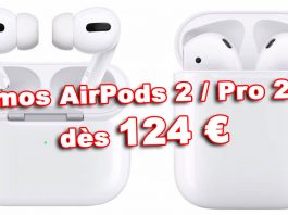 🔥 Promos : AirPods 2 à 124€ et AirPods Pro à 251€