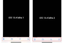 iOS 13.4 : la disposition des icônes de la Toolbar de Mail change encore