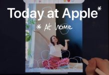 Apple lance une nouvelle initiative « Today at Home »