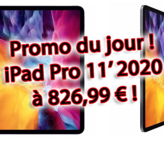 🔥 Promo : iPad Pro 11″ 128 Go (2020) à 826,99 € + 41,35 € remboursés