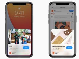 App Clips : iOS 14 permet d’utiliser de petites portions des applications