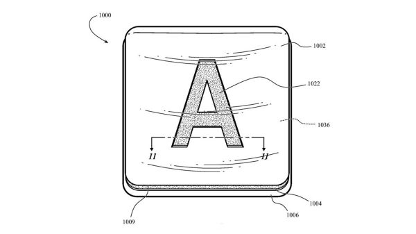 clavier verre Apple