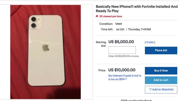 iPhone Fortnite