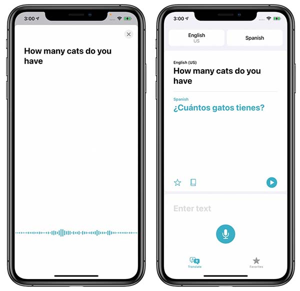 Traduire iOS 14