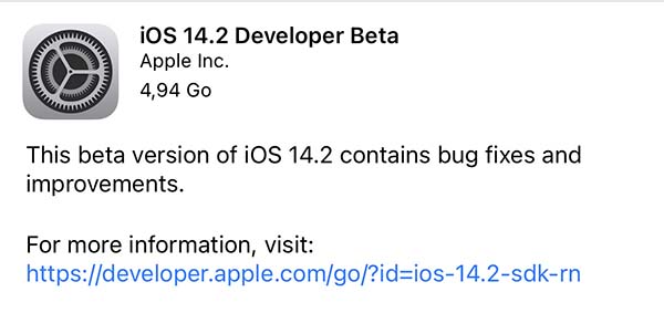 iOS 14.2