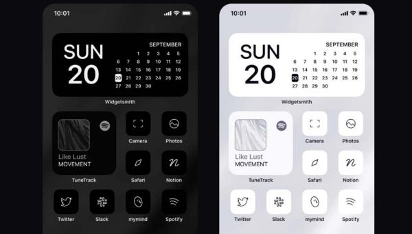 icônes iOS 14