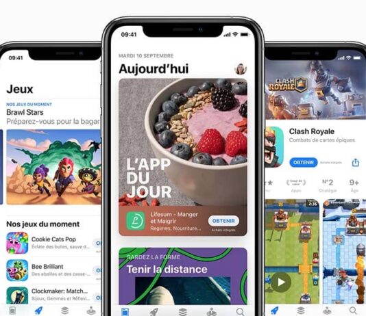 App Store Confidentialite D20