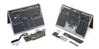 Demontage Macbook M1 Ifixit 2