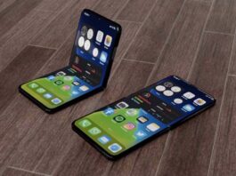 L’iPhone pliable est en test chez Foxconn, premier modèle prévu pour 2022 ? Iphone Pliable Concept 2022
