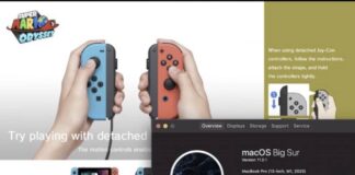 Jeux Nintendo Switch Mac M1 2