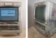 Premières images d’un prototype de Macintosh Classic transparent Prototype Macintosh Transparent
