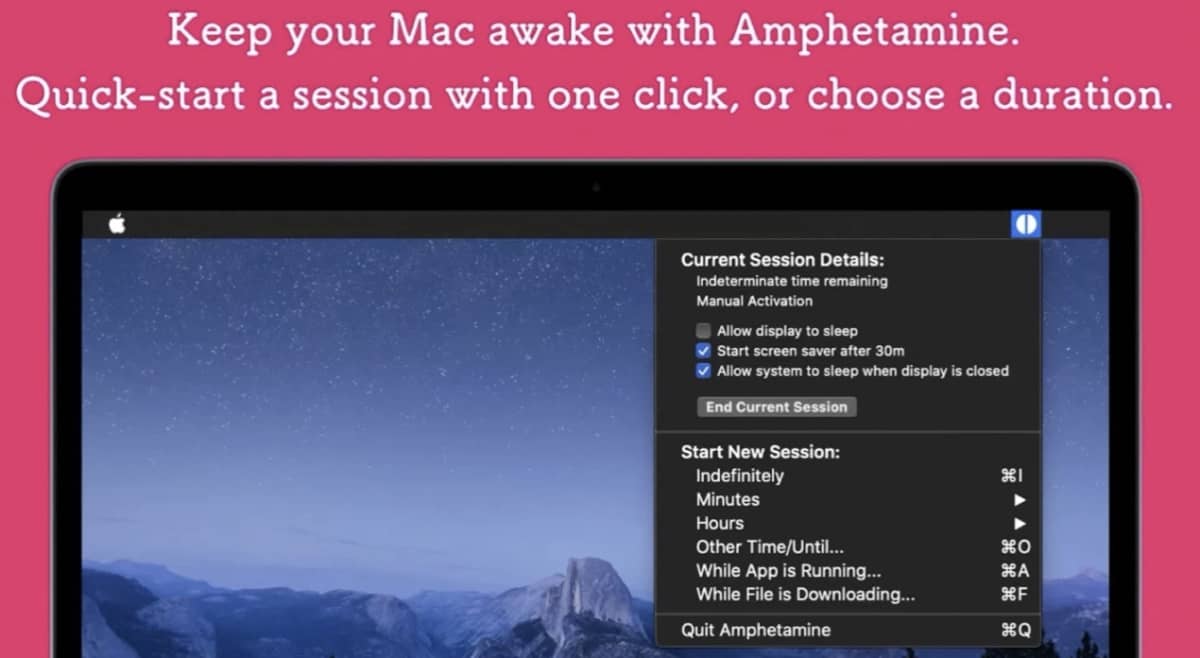 Amphetamine Mac App Store