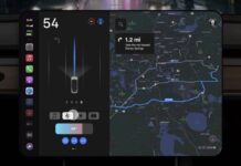 Concept Interface Utilisateur Apple Car