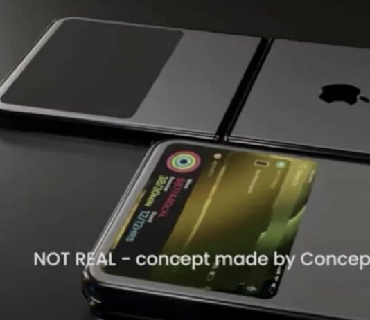 L’iPhone pliable pourrait finalement être un smartphone à clapet Iphone Pliable Concept F21