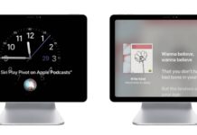 homepod ecran appareil photo