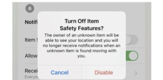 ios 14 5 beta 3 item safety stalking airtags