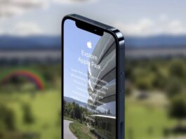 apple park tour app