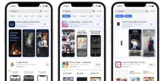 app store recherche balises