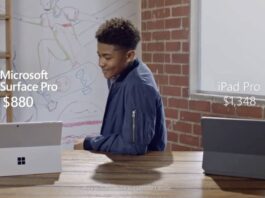 Microsoft poursuit sa campagne publicitaire contre l’iPad Pro microsoft surface pro 7 vs ipad pro