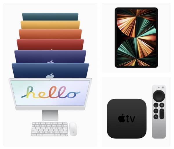 produits apple 2021 m21