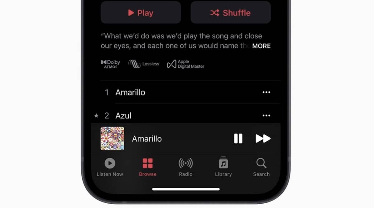 audio spatial desactive