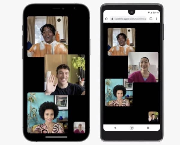 appel FaceTime, Android, Windows