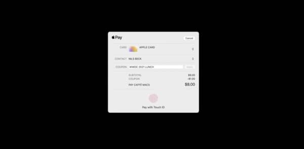 macOS Monterey, Mac M1, applications iPhone