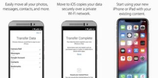 migrer vers ios utilisateurs android