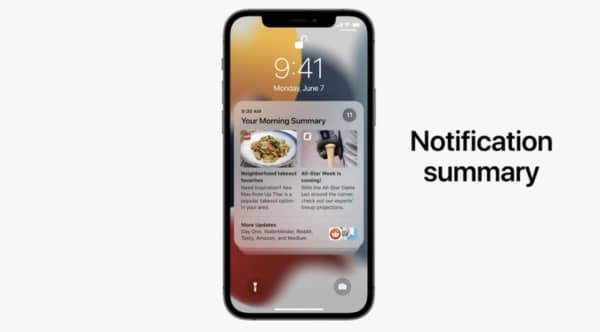 notifications ios 15 2