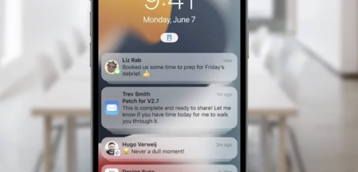notifications ios 15 3