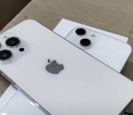 photo iphone 13 maquettte j21