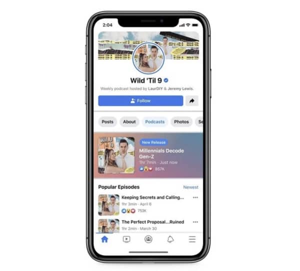 Facebook Podcasts