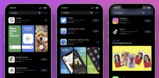 recherche ios 15 app store