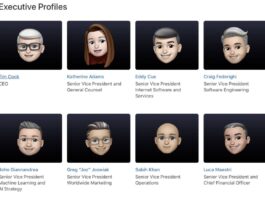 wwdc 21 dirigeants apple memoji