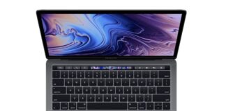 touch bar macbook pro 2021