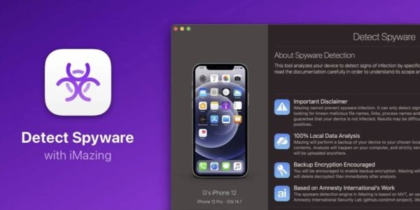 iMazing, logiciel espion iPhone, Pegasus