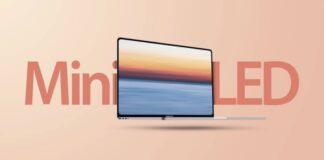 macbook ecran mini led apple a21