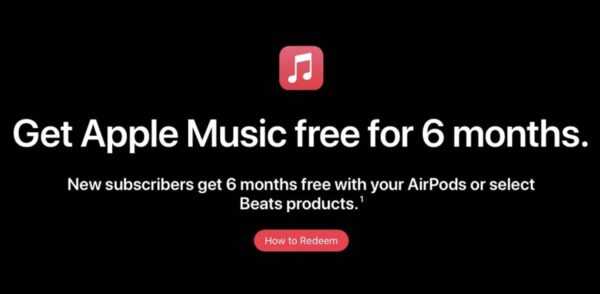 Apple Music, AirPods