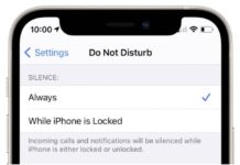 ios 15 ne pas deranger s21