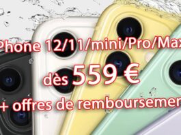 🔥 Promo : iPhone 11/Pro/Max dès 559€ – iPhone 12/mini/Pro/Max dès 589€ promo iph12 iphone 11 pro max 559