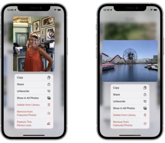 iOS 15 vous permet de limiter les personnes et les lieux dans Souvenirs de l’app photos souvenirs photo ios 15