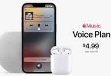 voice plan apple music