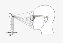 brevet apple contenu iphone lunettes