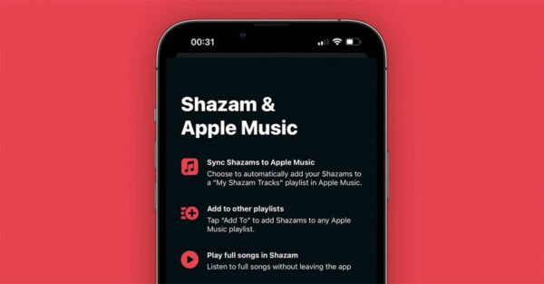 shazam, Apple Music