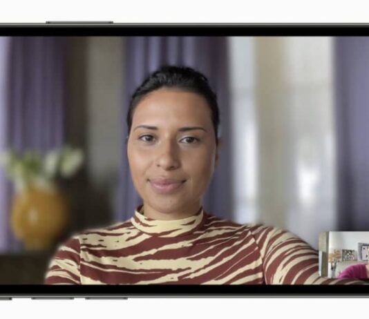 Comment activer l’effet de flou sur FaceTime sur iPhone et iPad effet flou facetime
