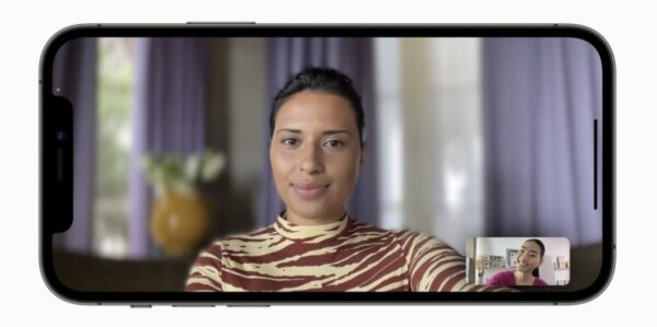 effet flou facetime