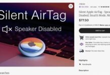 airtags silenciux ebay