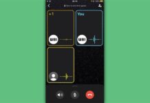whatsapp interface appels vocaux f22