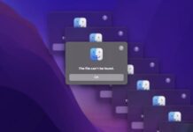 Un bug dans macOS 12.3 affiche un avertissement d’erreur dans le Finder bug macos 12 3
