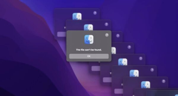 bug macOS 12.3